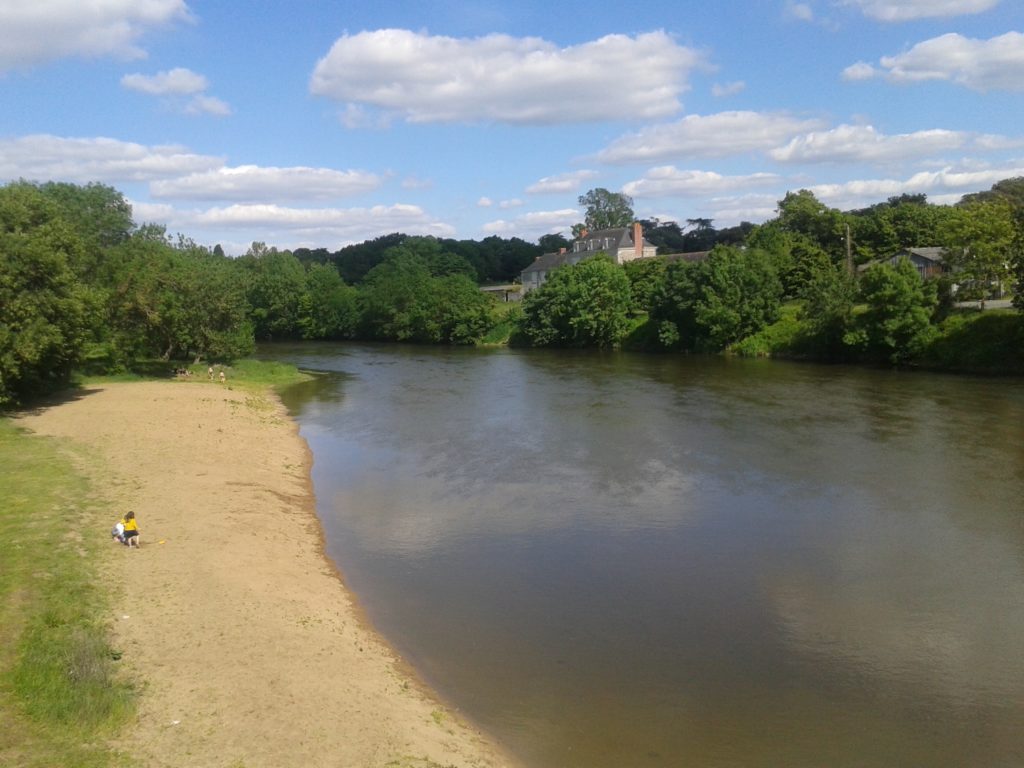 Plage du Louet, à Rochefort sur Loire